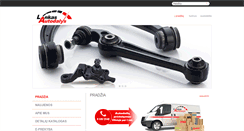 Desktop Screenshot of lankasautodalys.lt